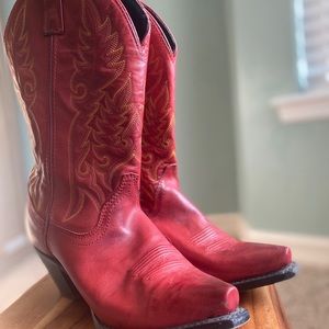Laredo Red Cowboy Boots